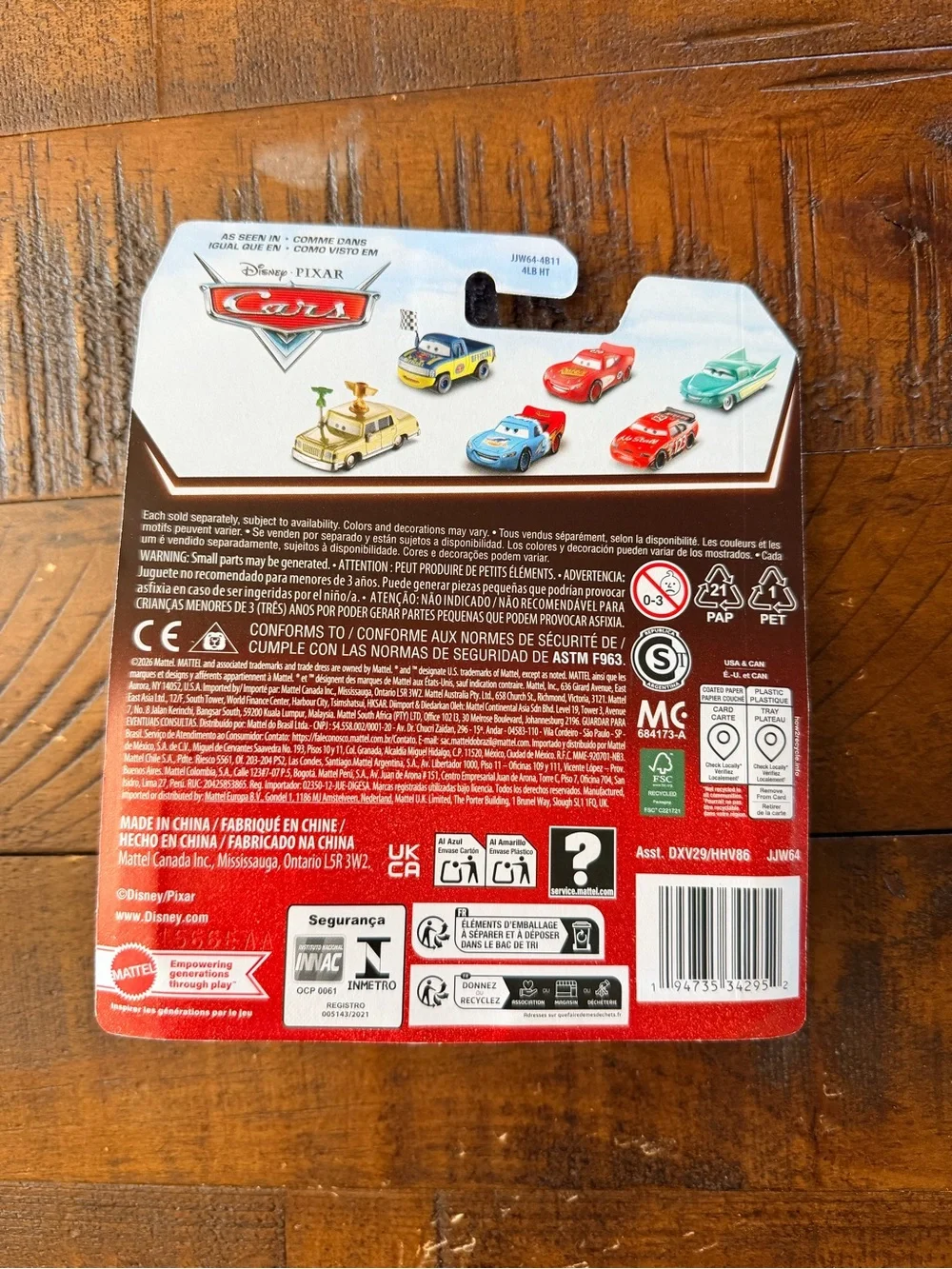 Pixar Cars Rotor Turbosky & DJ